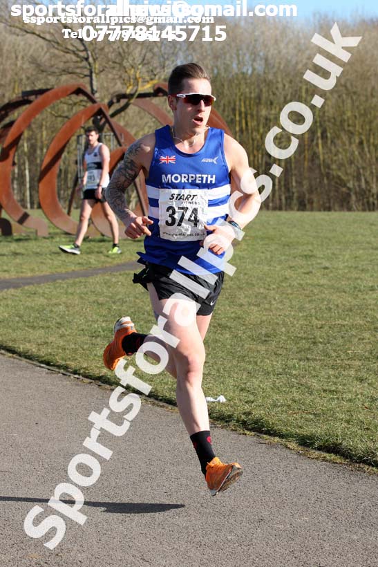 Senior mens 2018 Royal Signals NECAA Road Relays, Hetton. Photo: David T. Hewitson/Sports for All Pics